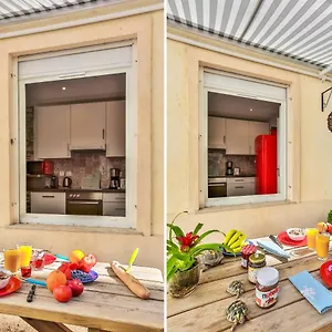 Apartment Le Refuge Avec Terrasse Et Jardin, En Plein Centre-ville, Gare 5 Minutes A Pieds Nice